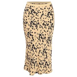 Falda Bar Anine Bing en seda multicolor