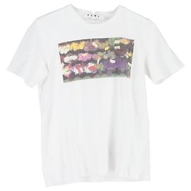 The Bodega T-Shirt aus weißer Baumwolle von Proenza Schouler White Label