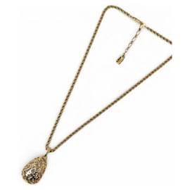 Collier Pendentif Plaqué Or Yves Saint Laurent