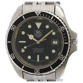 Orologio Automatico Professionale in Acciaio Inossidabile da Uomo TAG HEUER 844/5