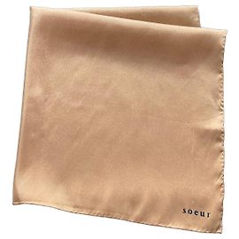 beige gold wildseide Tuch oder Bandana Soeur T.U