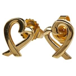 Orecchini Loving Heart in Oro Giallo 18K di Tiffany & Co.