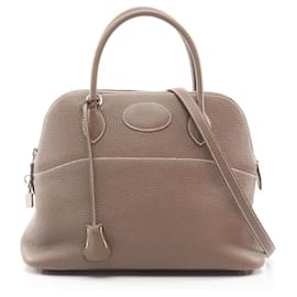 Borsa Hermès Bolide 31 in grigio Etoupe