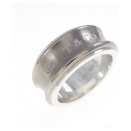 Tiffany & Co Anillo de titanio y plata Galaxy Gray Tiffany 1837