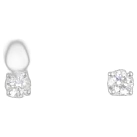 Tiffany & Co Orecchini a bottone in diamante Tiffany in platino 950