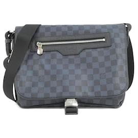 Borsa a Spalla Matchpoint Damier Cobalt di Louis Vuitton