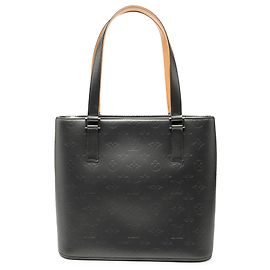 Graue Monogramm Mat Stockton Tasche von Louis Vuitton