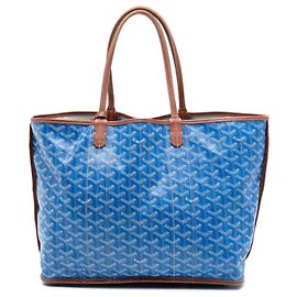 Goyard Blu Goyardine Reversibile Pertuis PM