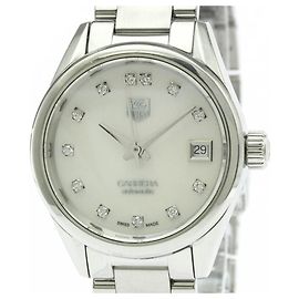 TAG HEUER Carrera Calibre 9 Damenarmbanduhr Diamant MOP WAR2414