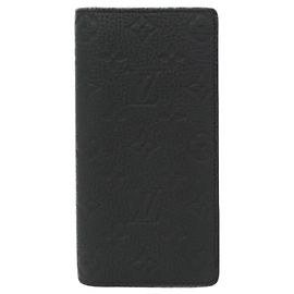 Louis Vuitton Taurillon Monogram Portefeuille Brazza Wallet