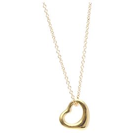 Tiffany & Co Collana Pendente Cuore Aperto Tiffany in Oro Rosa