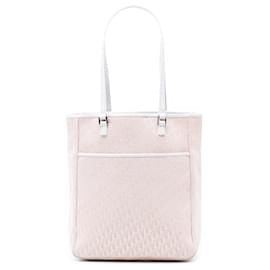 Borsa Tote in tela Trotter Diorissimo rosa di Dior