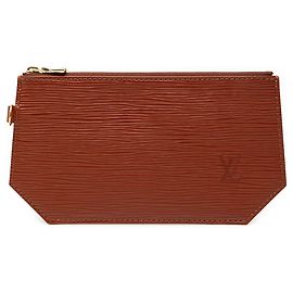 Pochette Sac D'Épaule Epi Marrone Louis Vuitton