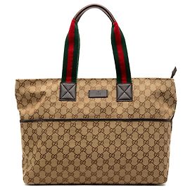 Gucci Braune GG Canvas Tote