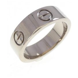 Anillo Love Cartier en oro blanco de 18K