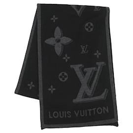Stola in lana Galaxy di Louis Vuitton in nero