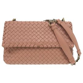 Bottega Veneta Olympia Intrecciato Leather Shoulder Bag