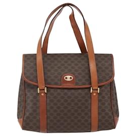 Céline Celine Vintage Macadam Tela e Pelle
