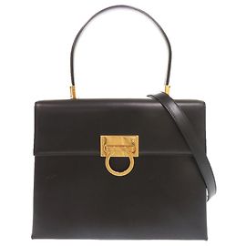 Borsa in pelle Gancini di Salvatore Ferragamo