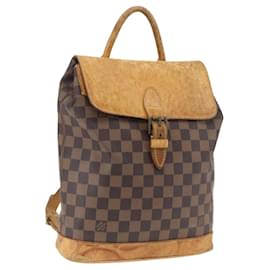 LOUIS VUITTON Zaino Arlucan Damier Ebene N99038 LV Auth 164628