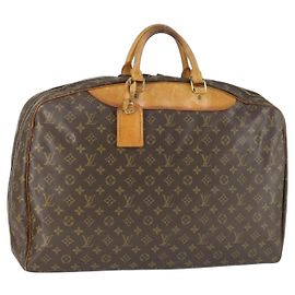 LOUIS VUITTON Monogram Alize 1 Posh Boston Tasche M41393 LV Auth 164231