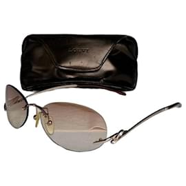 Gafas de sol sin montura Loewe Madrid Vintage Púrpura Plata