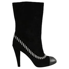 Schwarze Stiefel - Chanel