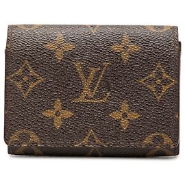 Louis Vuitton Brown Monogram Envelope Carte De Visite