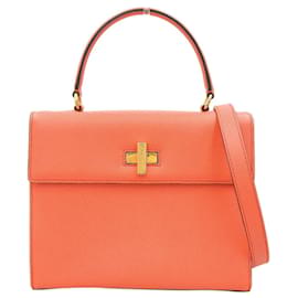 Borsa in pelle rosa salmone Celine - Céline