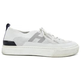 Hermès Sneakers in maglia di pelle di vitello Hermes