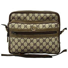 Borsa a spalla pochette in pelle Old GG di GUCCI