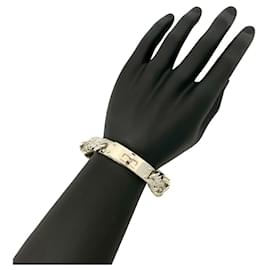 Hermes Gourmet GM Silver 925 Charm Bracelet - Hermès