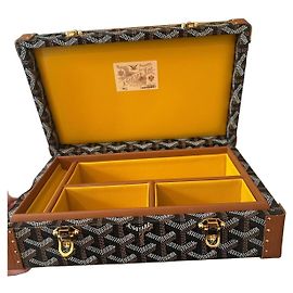 Portafoglio Goyard Vendome Giallo Caramello Pelle