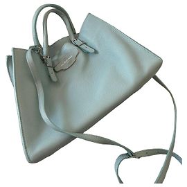 Borsa in pelle blu cielo - Balenciaga