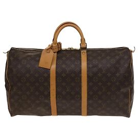 Borsa Keepall Louis Vuitton in tela Monogram 55