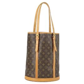LOUIS VUITTON Borsa a Spalla Monogram Bucket GM M42236 LV Auth 163459