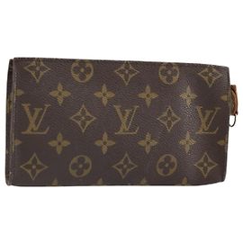 LOUIS VUITTON Monogram Bucket GM Accessory Pouch LV Auth th6440