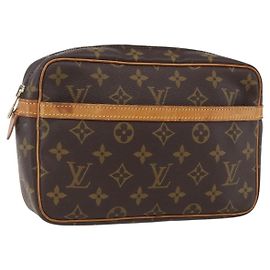 LOUIS VUITTON Clutch Compiegne 23 Monogramma M51847 LV Auth ka2149
