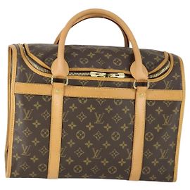 LOUIS VUITTON Monogram Sac Shan 40 Pet Carry M42024 LV Auth ep12896
