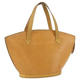 LOUIS VUITTON Borsa a Mano Epi Saint Jacques Gialla M52279 LV Auth 169774