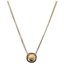 COLLANA FENDI x FRGMT x POKMON in metallo tono oro Auth 149873SM