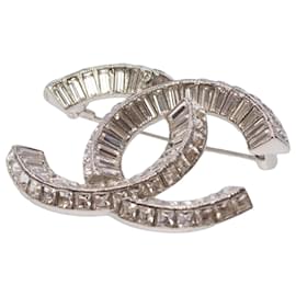 CHANEL CC Crystal Silver Jewelry - 102801 - Chanel