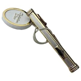 Cravatta/Clamp per Soldi Vintage Dior Argento Oro
