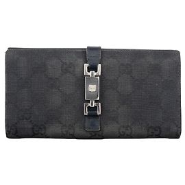 Cartera Clutch Monograma Jackie de Gucci por Tom Ford de los años 1990
