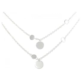 Collier Hermes Ex Libris en argent 925 et or rose 750 - Hermès