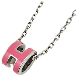Collier Mini Pop Ash HERMES Rose H Femme - Hermès