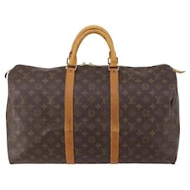 Borsa Keepall Louis Vuitton in tela Monogram 50