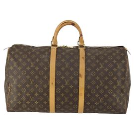 Borsa Keepall Louis Vuitton in tela Monogram 55