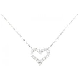 Collana mini Sentimental Heart in platino Tiffany & Co.