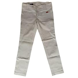 Vaqueros Gucci Beige de Algodón